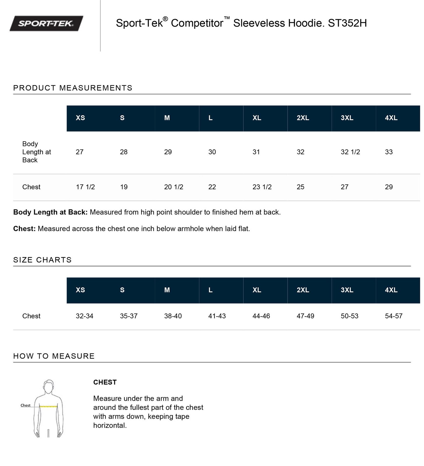 Sport-Tek Men's Sleeveless Hoodie Muscle Performance T-Shirt ST352H gallery