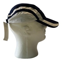 Polo Ralph Lauren 5 Panel Hat Strap Back One Size Navy Blue White Mens NEW NWT