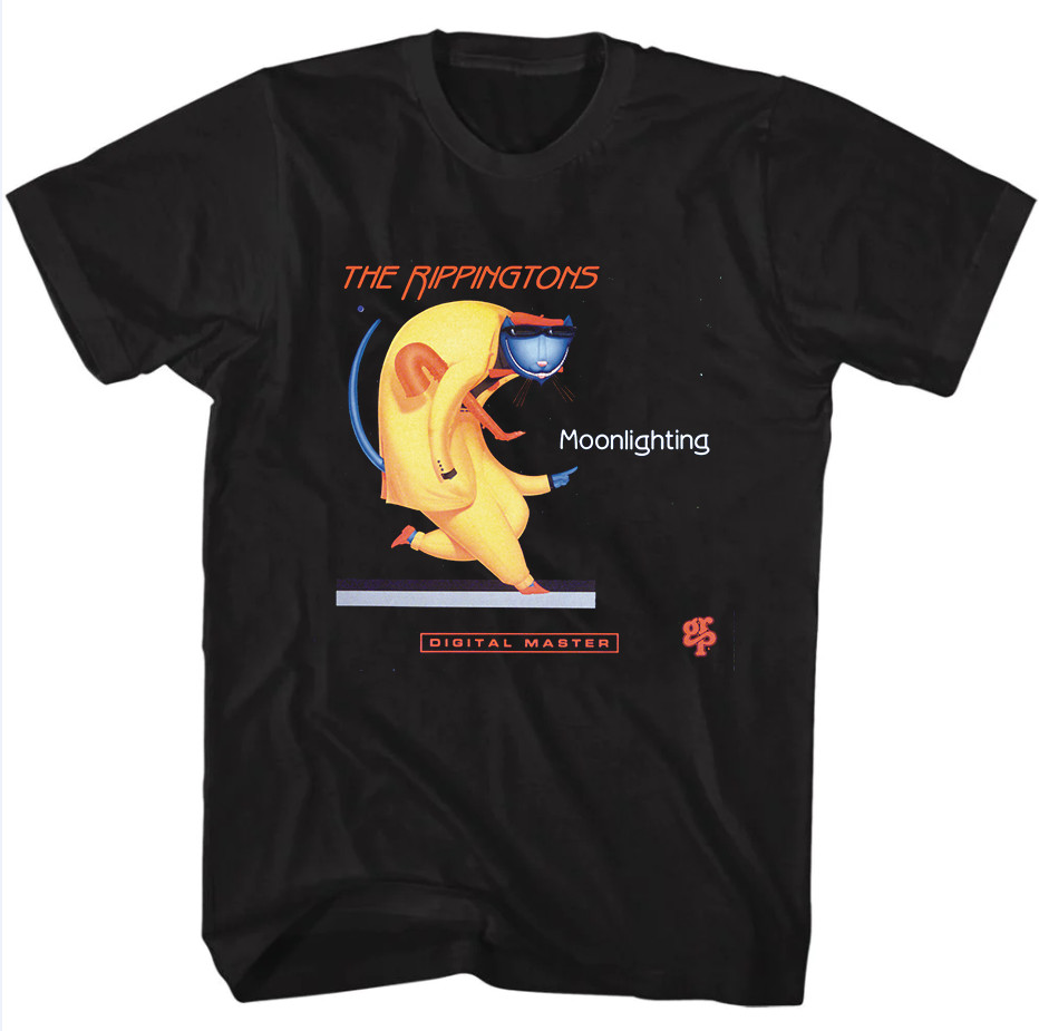 Moonlighting Album The Rippingtons Graphic Tee Cotton T Shirt Size S-5XL gallery