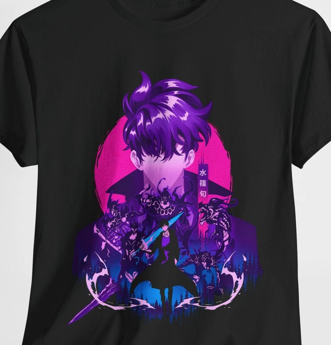 Solo Levelling, Graphic Tee For Anime Fans, Unisex T-Shirt V1
