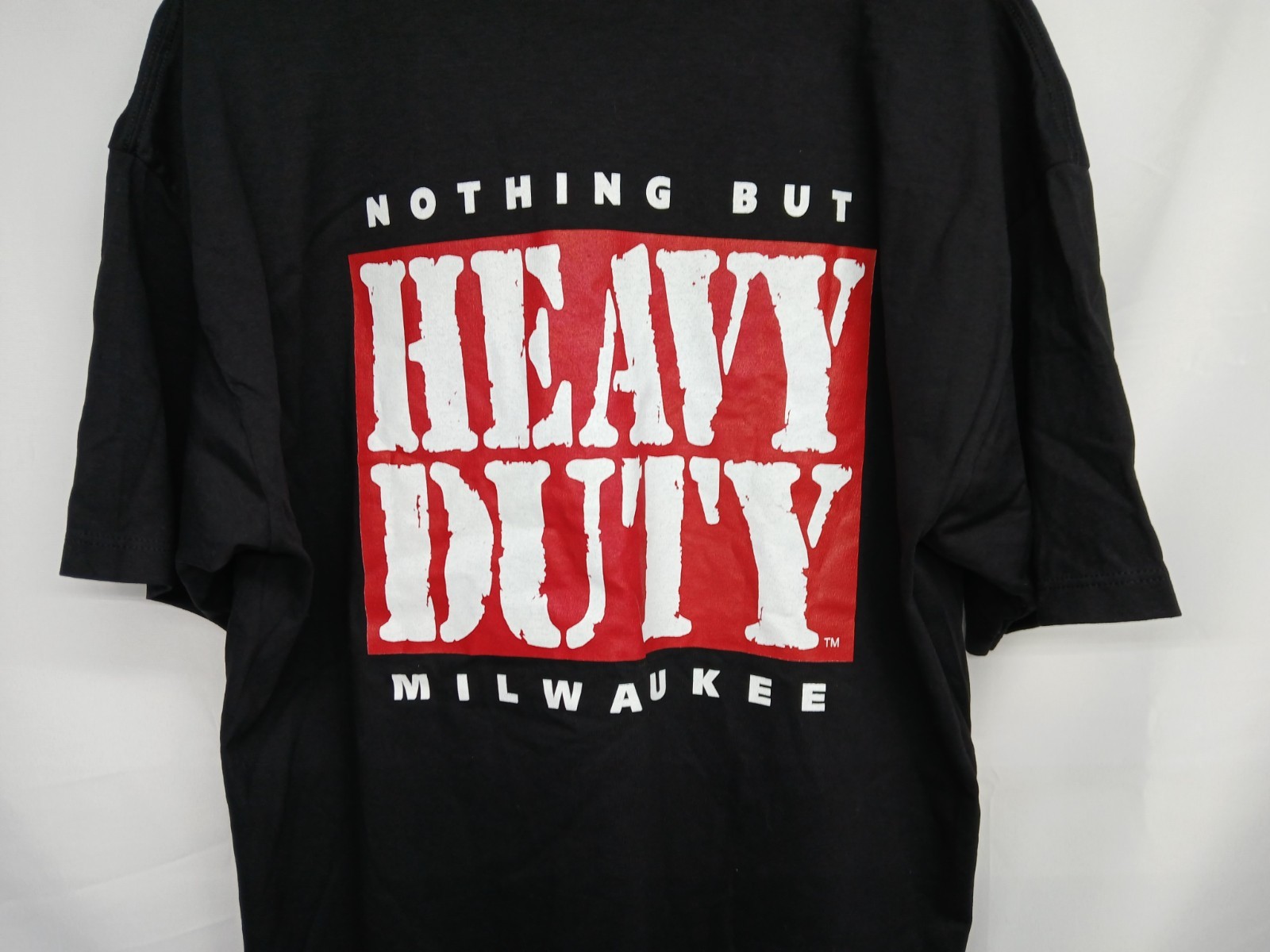 Vintage Milwaukee Tools Nothing But Heavy Duty T shirt Size XL gallery