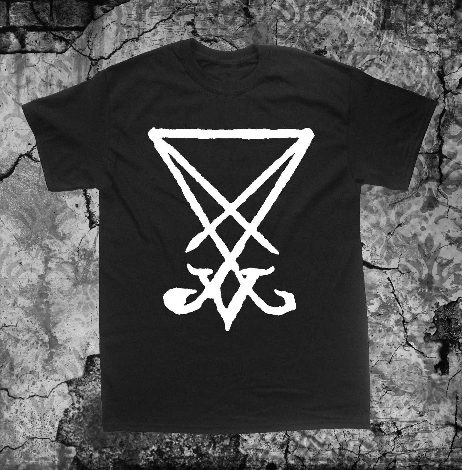 Sigil of Lucifer Shirt - Baphomet Pentagram Satanic Occult Gothic Goat of Mendes gallery