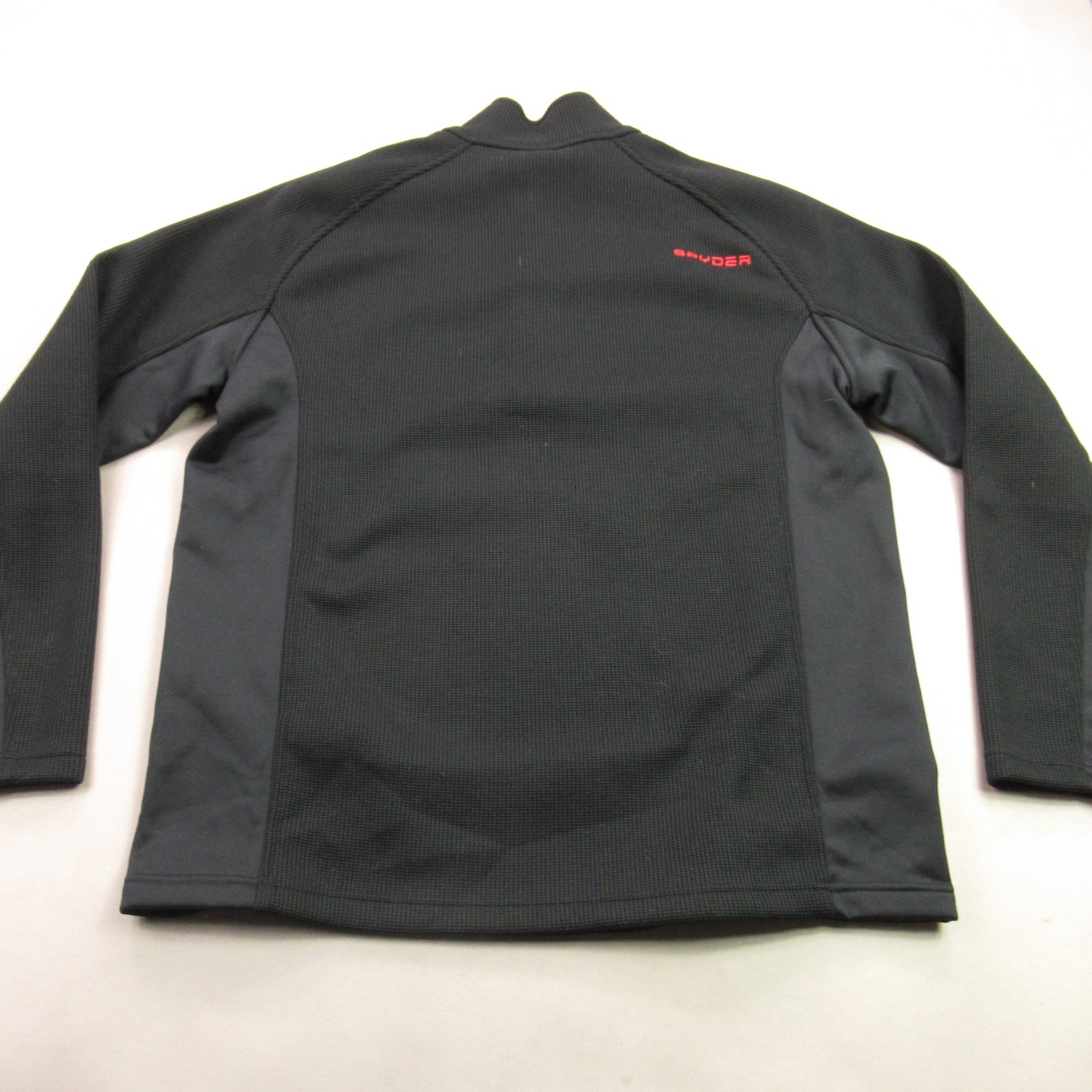 Spyder Shirt Mens 2XL 1/4 Zip Long Sleeve Outdoor Lightweight Black Casual gallery
