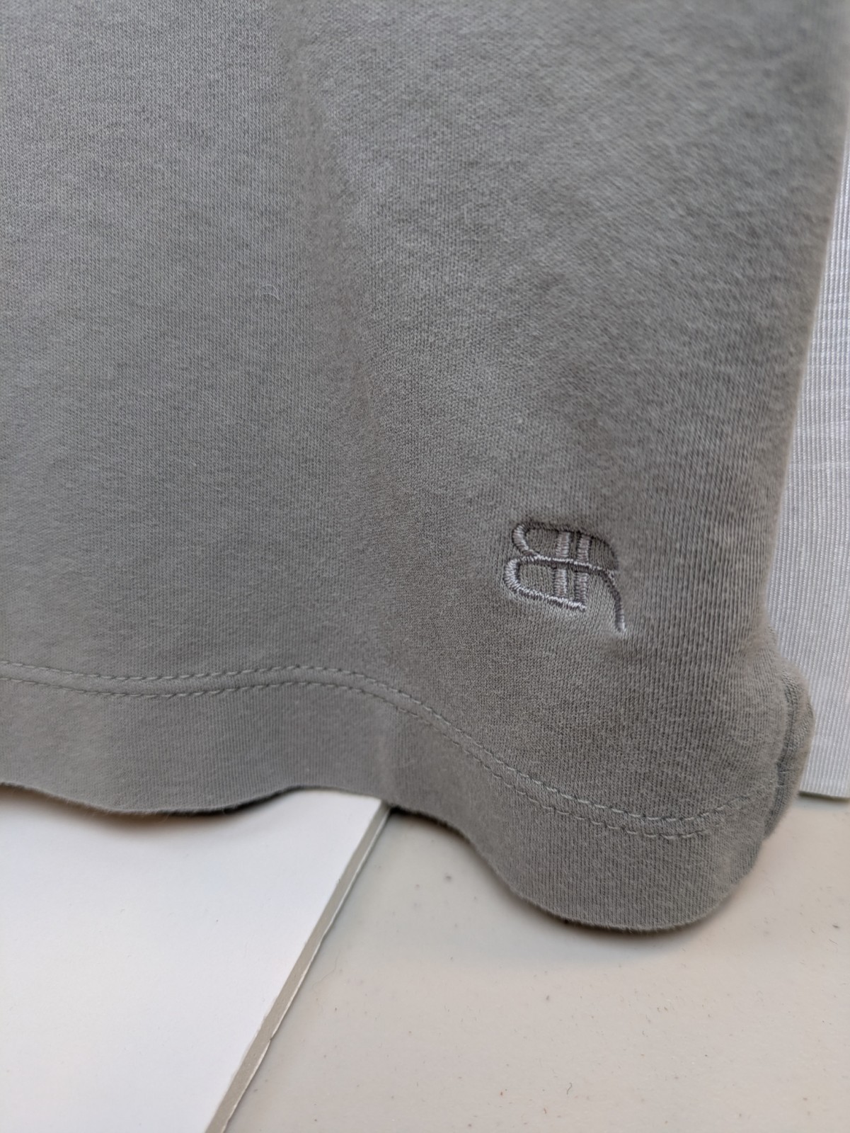 Banana Republic T Shirt Luxe Touch 100% Cotton Grey Sz XXL gallery