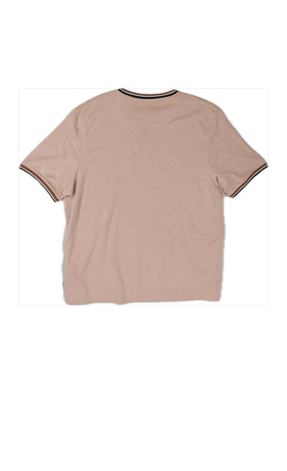 Ted Baker Men Winna Soft Touch Mid Orange Regular Fit Tee T- Shirt 7 3XL $85 NEW gallery