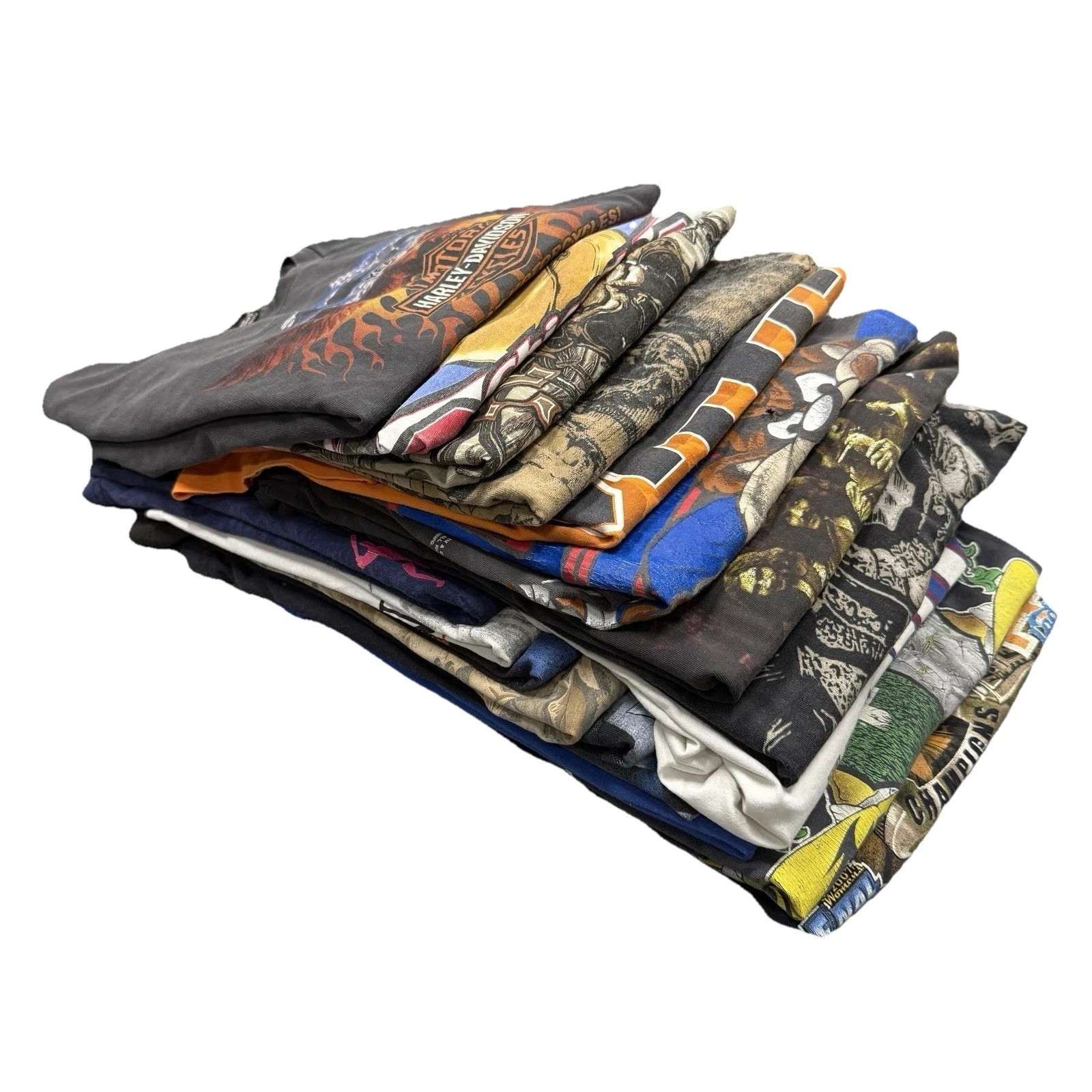 Vintage Short Sleeve Mystery Shirt Package 70s 80s 90s Y2K - Medium Large XL gallery
