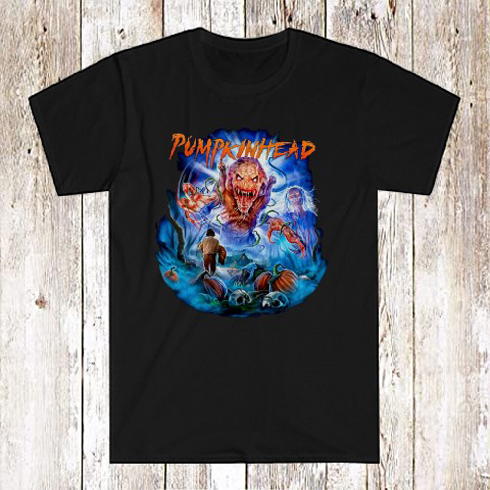 Pumpkinhead Classic Horror Movie Men’s Black T-Shirt Size S-5XL