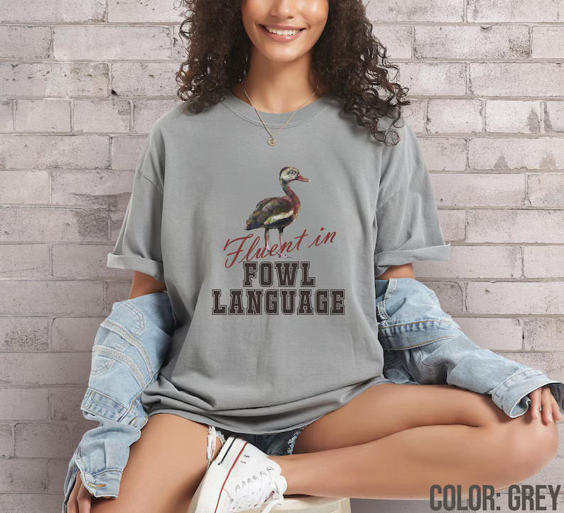 Black Bellied Whistling Duck Fluent In Comfort Tee Bird Wildlife Top gallery