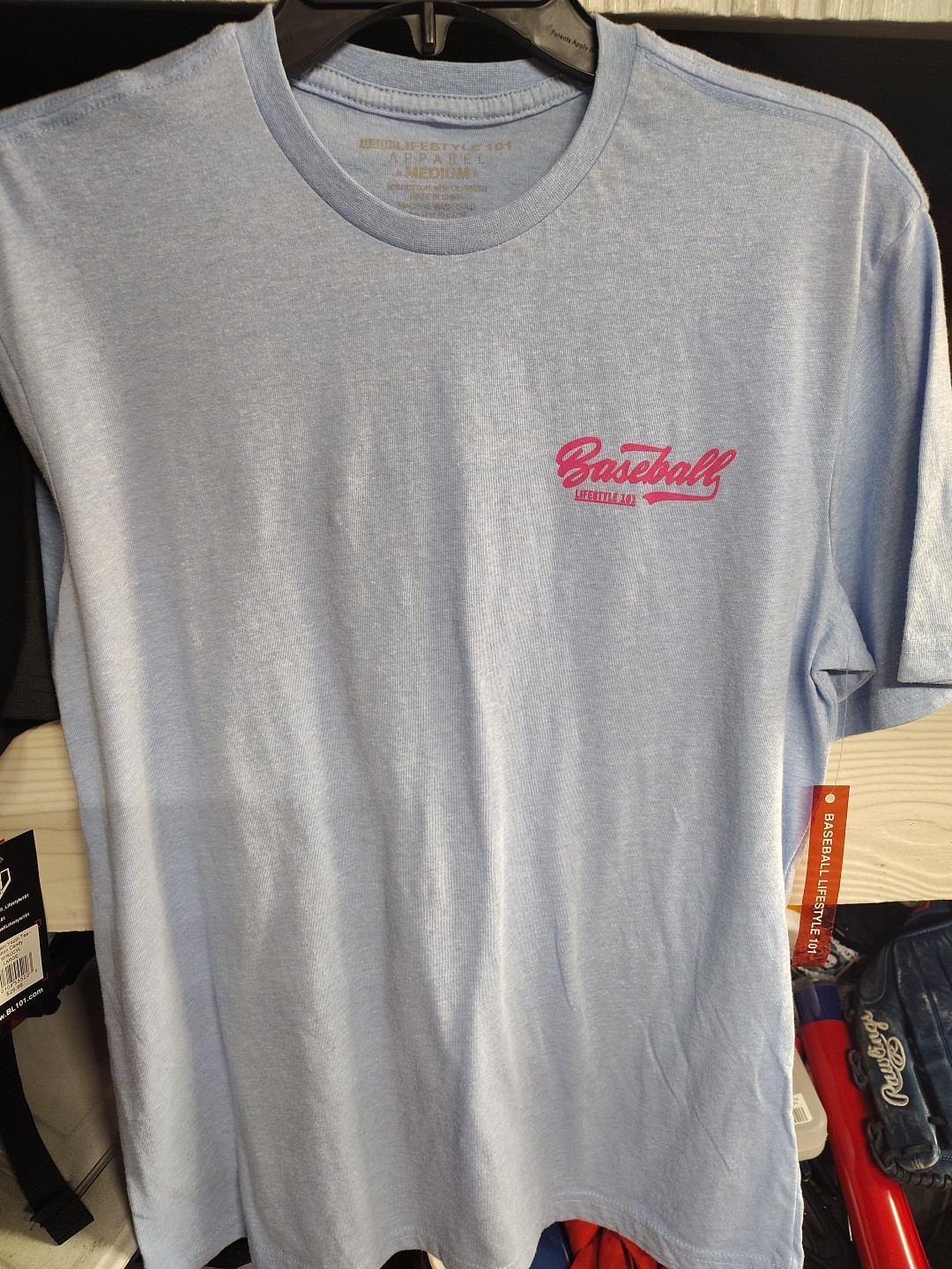 Baseball Lifestyle 101 Men's Medium Established T-shirt gallery