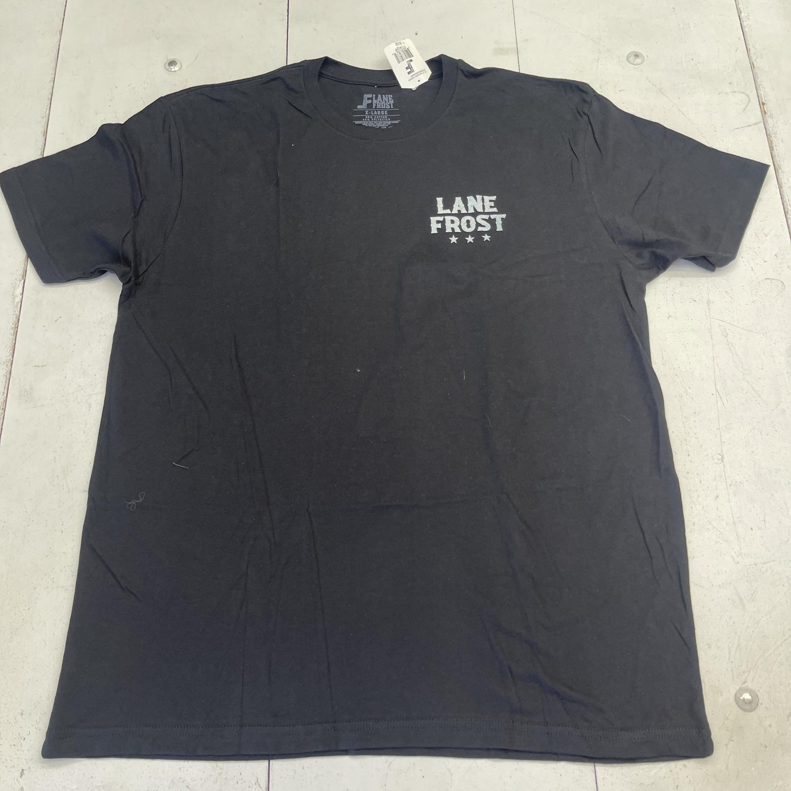 Lane Frost Shirt Mens XL Black America Forever Legends Never Die Graphic Tee gallery