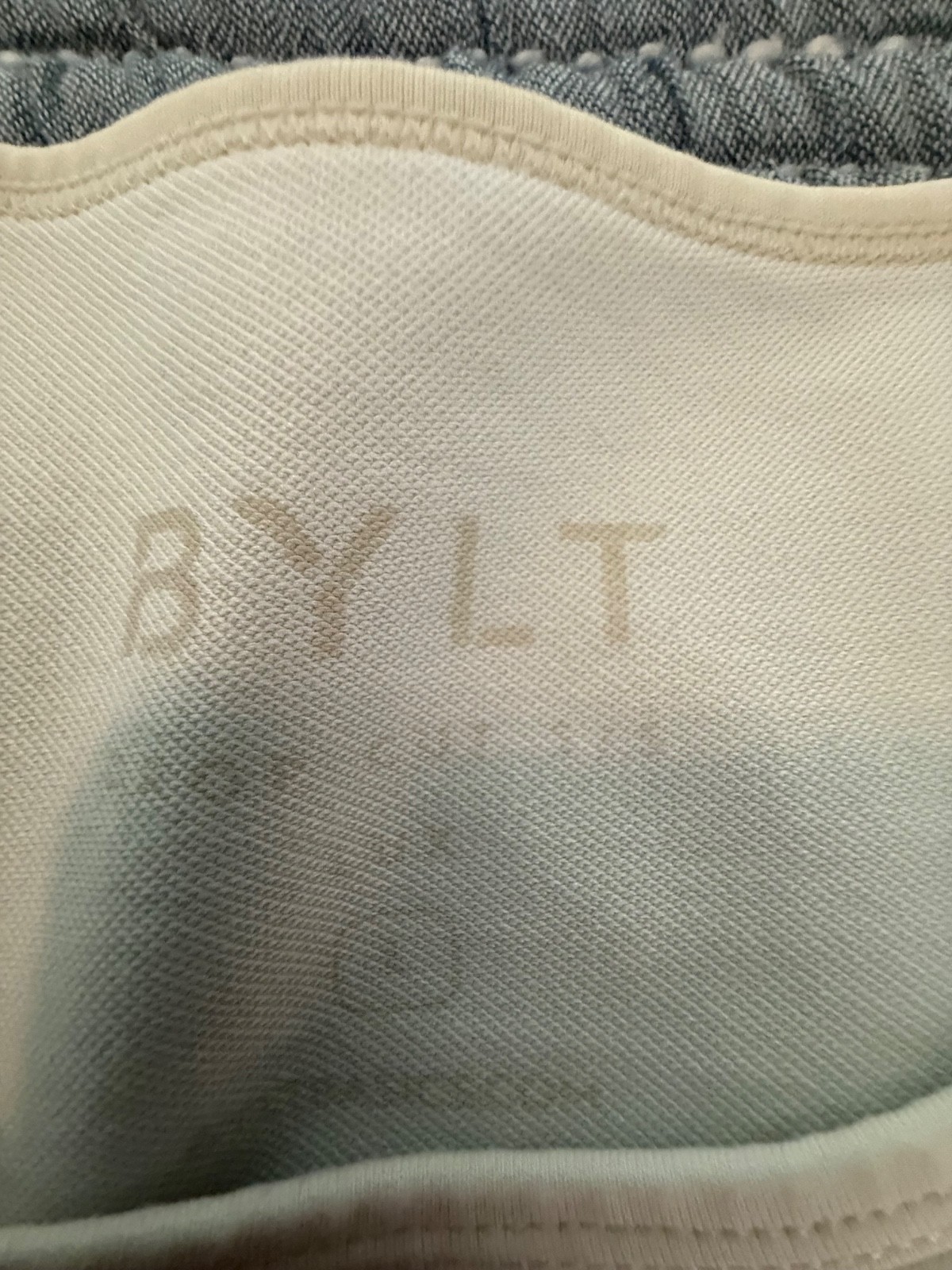 Bylt Basics drop cut shirt Bone Large gallery