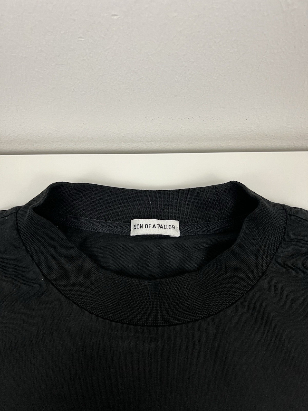 Son Of A Tailor Black T Shirt Mens Size XL 100% Supima Cotton Short Sleeve USED gallery