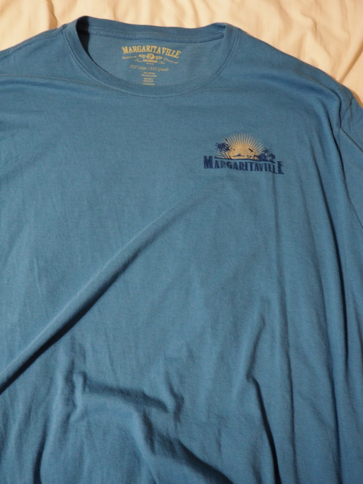 Margaritaville 3XL Teal Blue T-Shirt – Made in Paradise Graphic Tee gallery