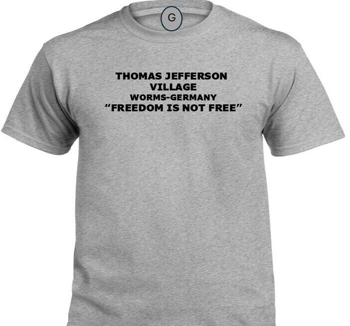 TURLEY BARRACKS * MANNHEIM-GERMANY* FREEDOM* INDIVIDUAL BASE PT SHIRT gallery