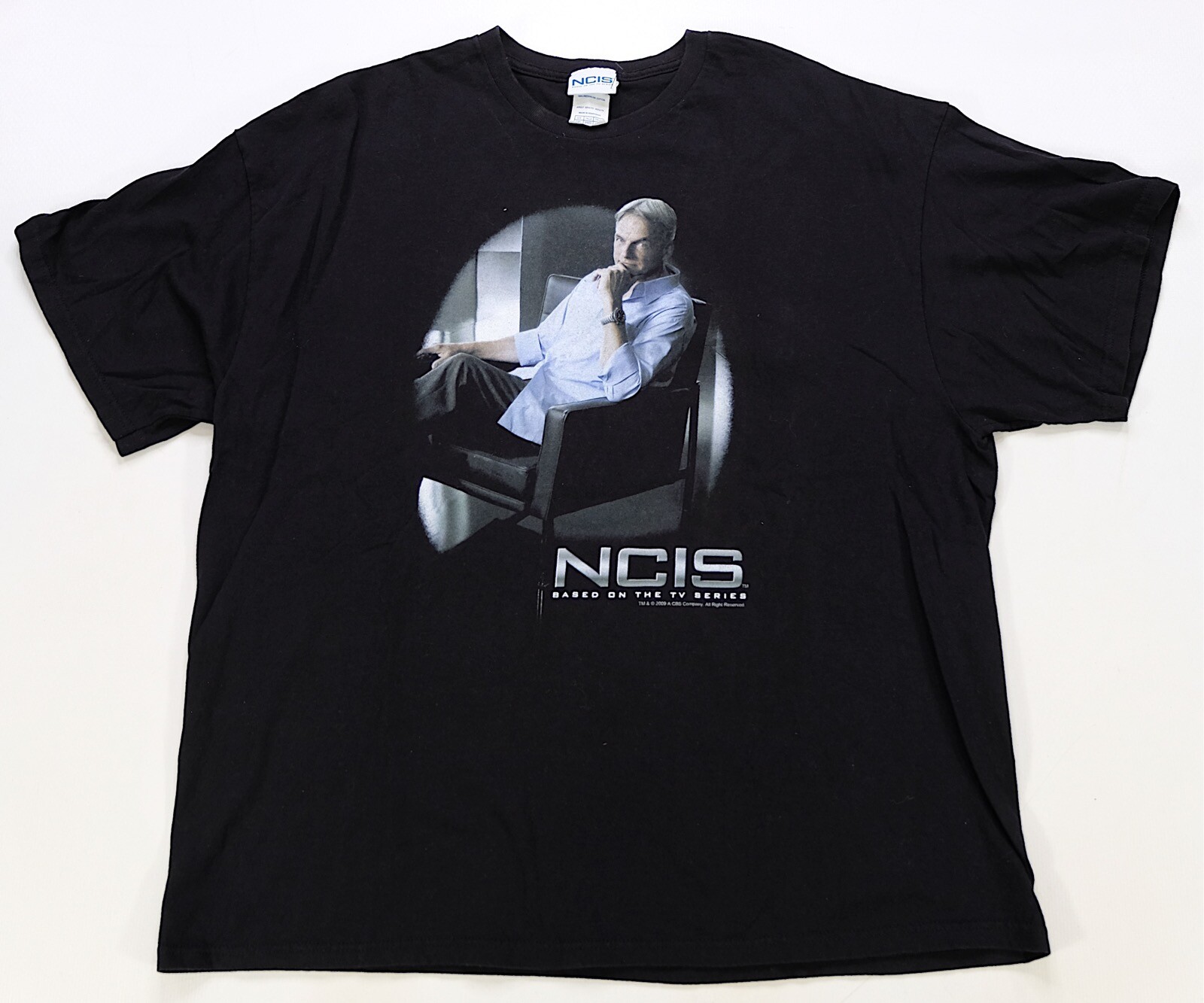 Rare Vintage NCIS Based On The TV Series 2009 Promo T Shirt 2000s Black Size 2XL gallery