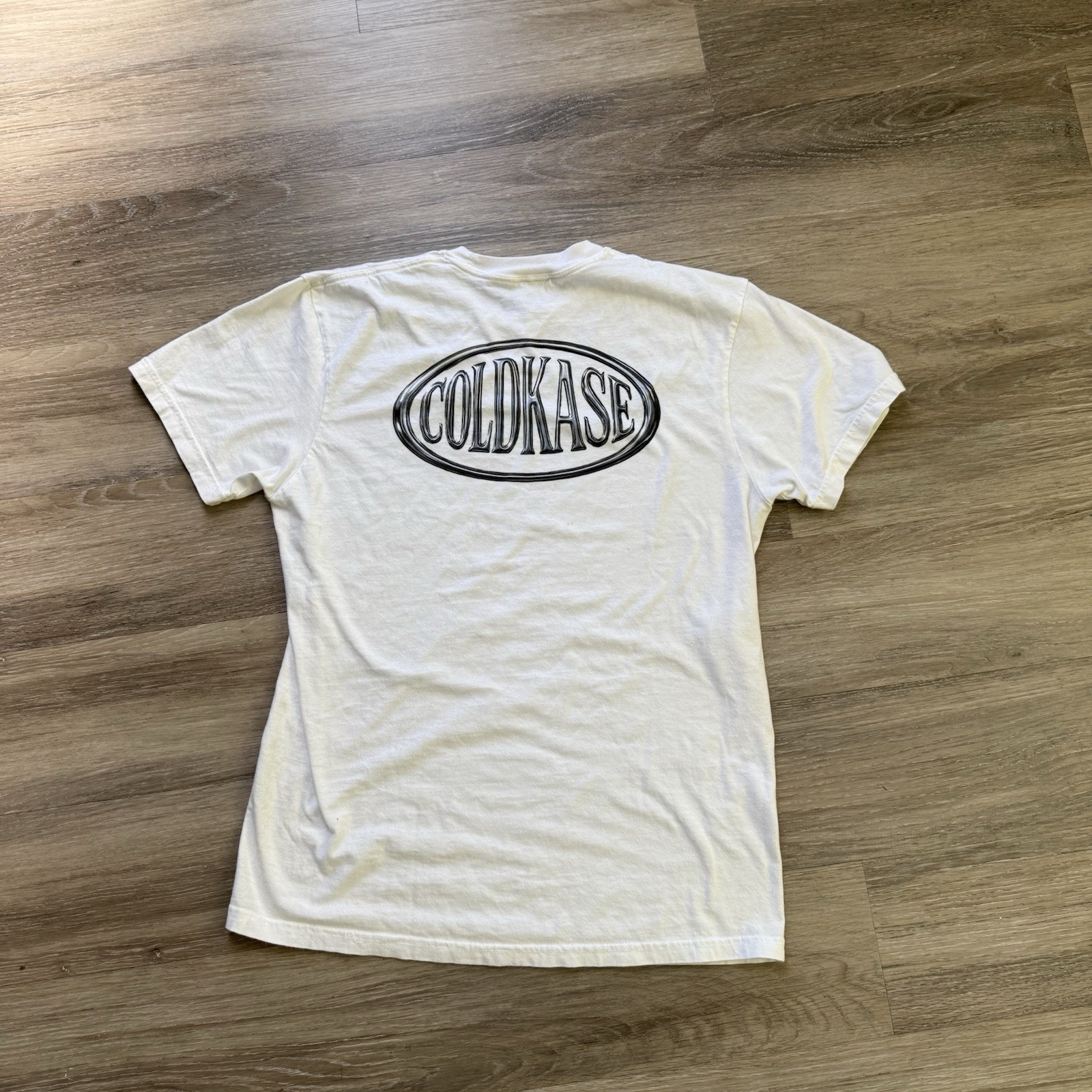 Coldkase Chrome Tshirt Size Medium White Short Sleeve gallery