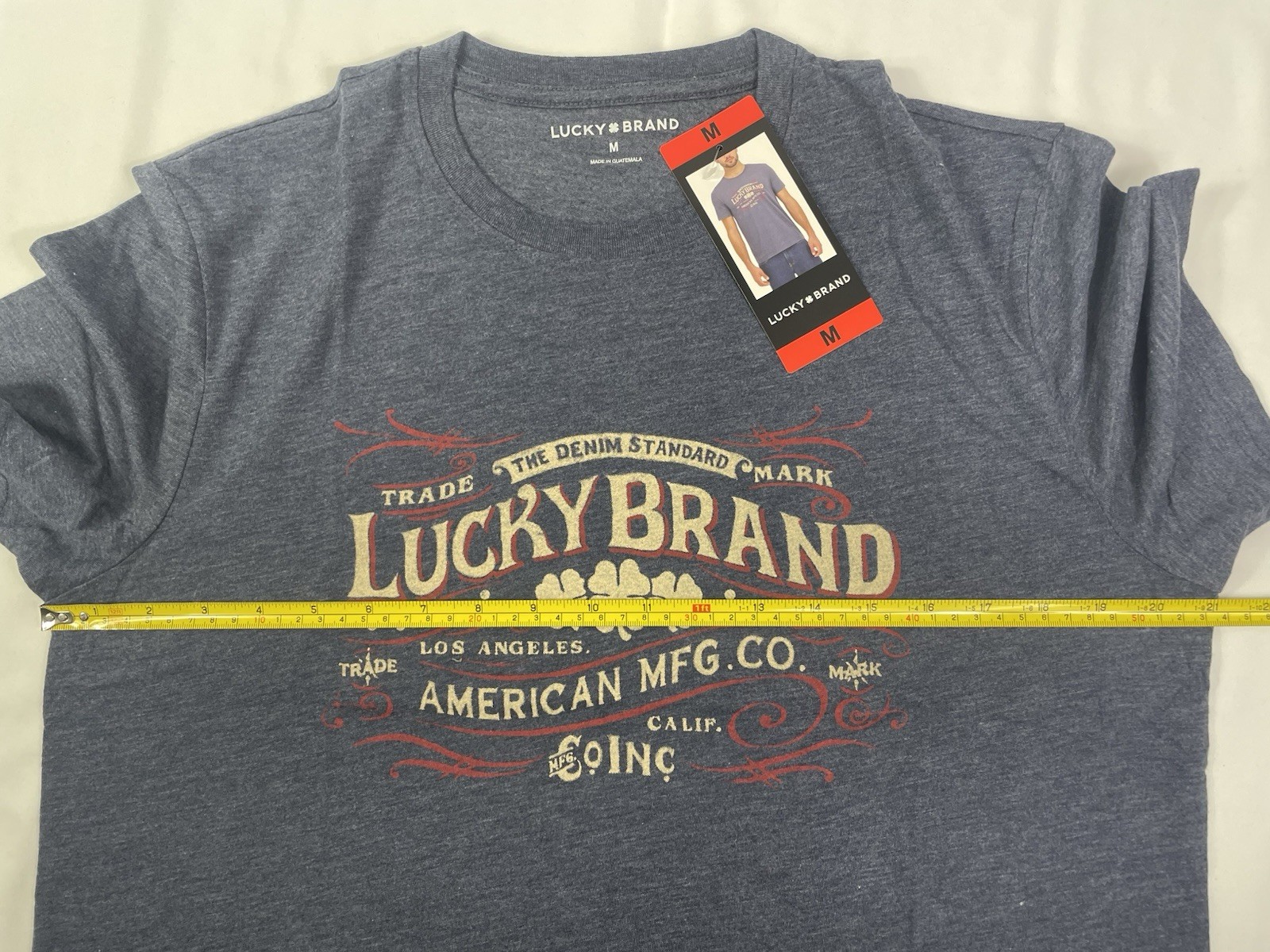 Lucky Brand Men's LARGE Or XL Lot of 3 Graphic Tees in 3 Colors NWT gallery