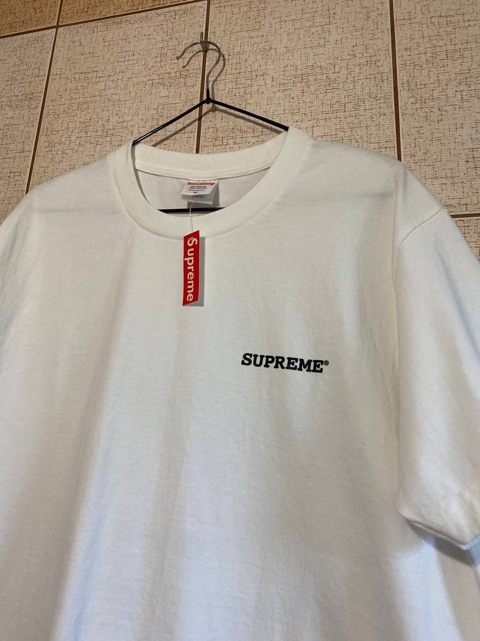 Supreme Patchwork SS24 T-Shirt – White– Size M – New With Tags gallery