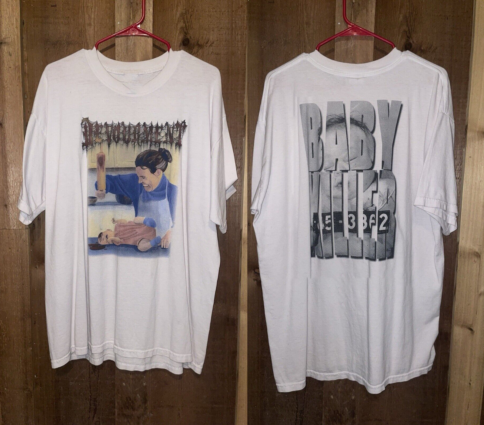 Devourment Band Baby Killer Song Music Tee Men Women Cotton Shirt