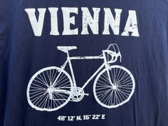 B&C Collection Amsterdam Graphic Navy Blue T-Shirt, Men’s Size XL XLarge