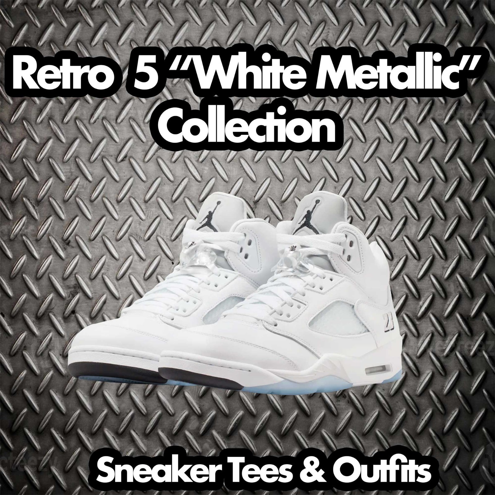 Shirts To Match Jordan 5 White Metallic Sneaker Tees - All Dogs Shirt gallery