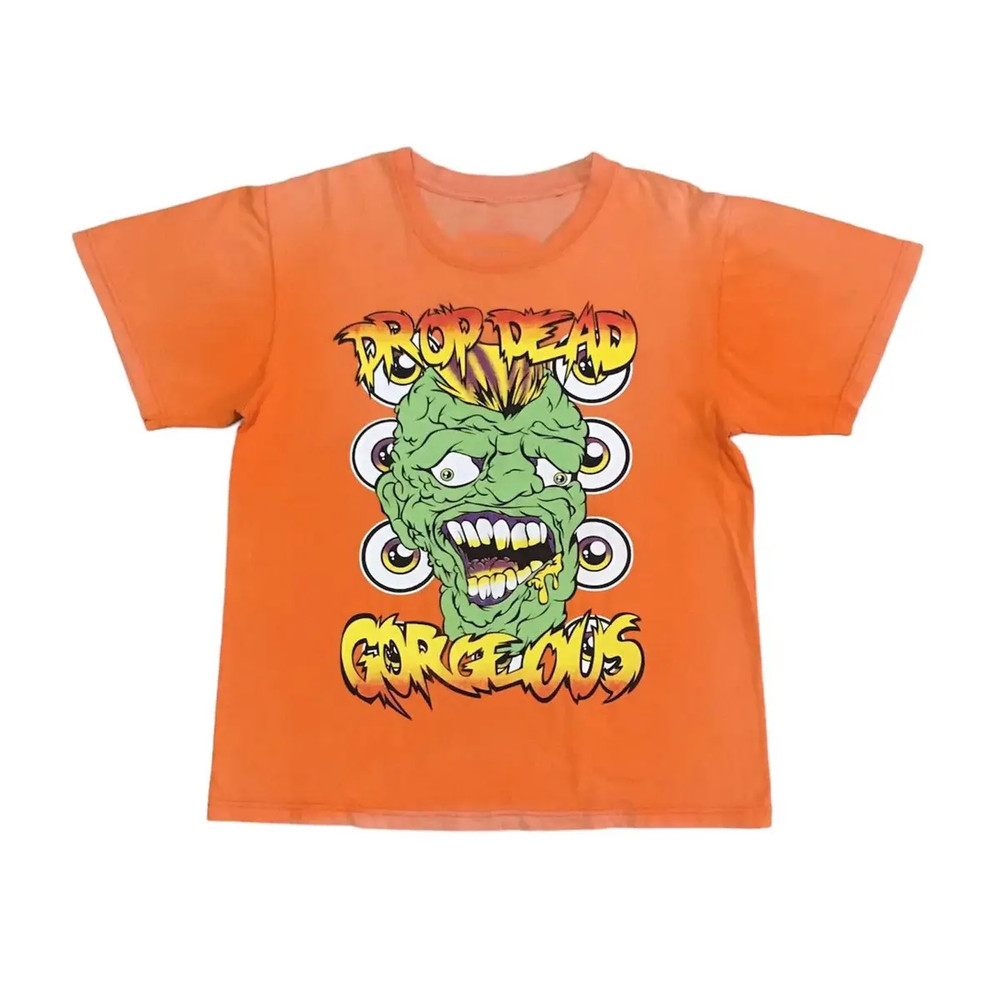 DROP DEAD, GORGEOUS Band Monster Gift For Fan S to 5Xl Orange T-shirt QT10