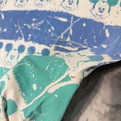 Vintage 90’s Mickey Mouse Splatter All Over Print T Shirt Men’s Size OSFA Disney