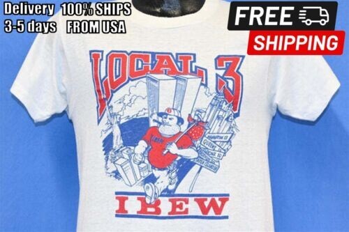 Local Union 3 IBEW NY Old Skyline Twin Towers t-shirt gallery