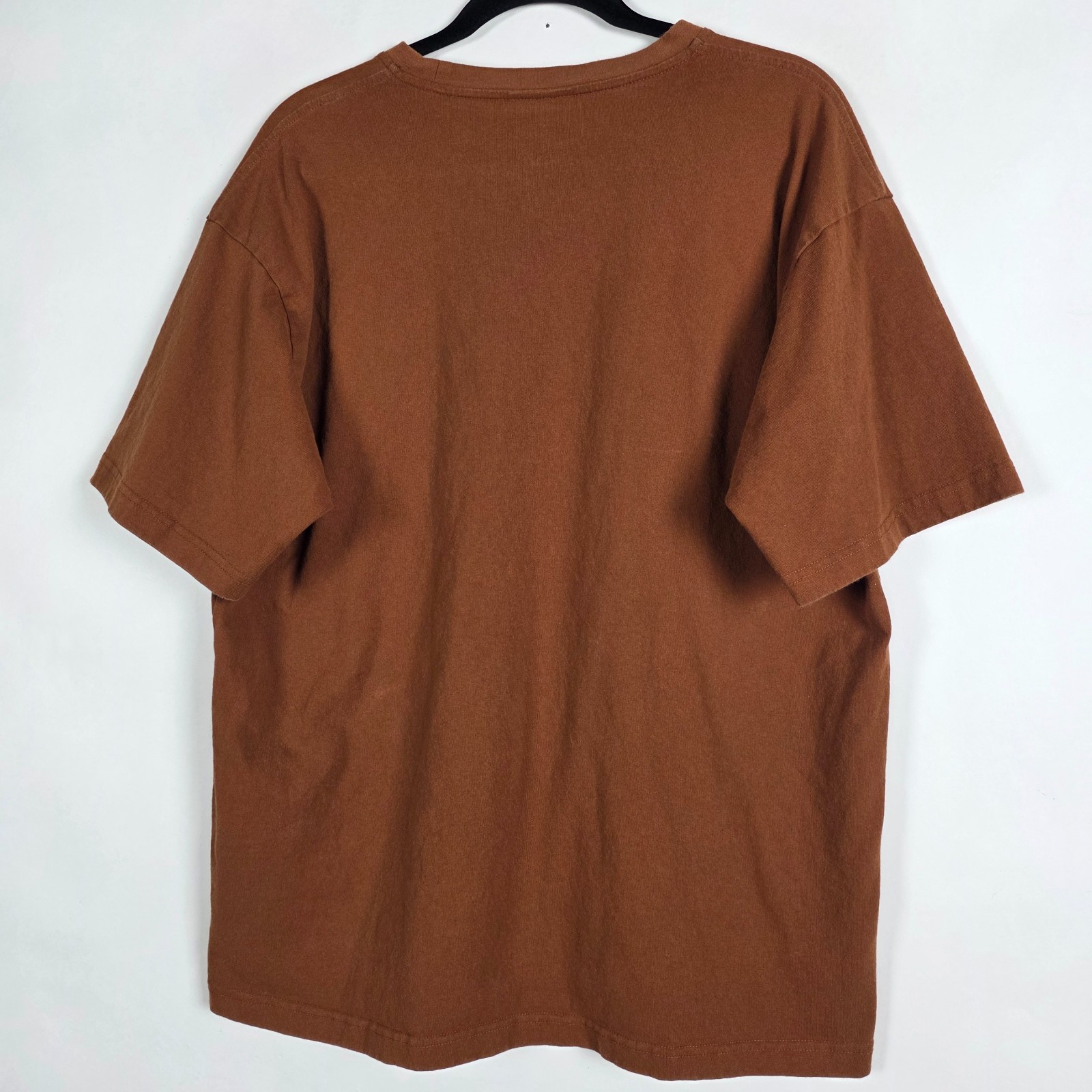 Unknwn 100% Cotton Mens XL Short Sleeve Brown Graphic T Shirt gallery