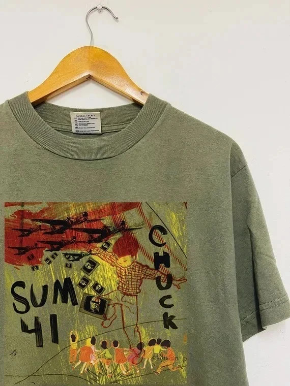 Sum 41 Band Chuck Album Green T Shirt Full Size S-5XL BO1821