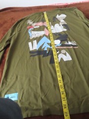 rare LULULEMON JUSTIN BROADBENT TEAM CANADA activewear long sleeve tshirt 2XL