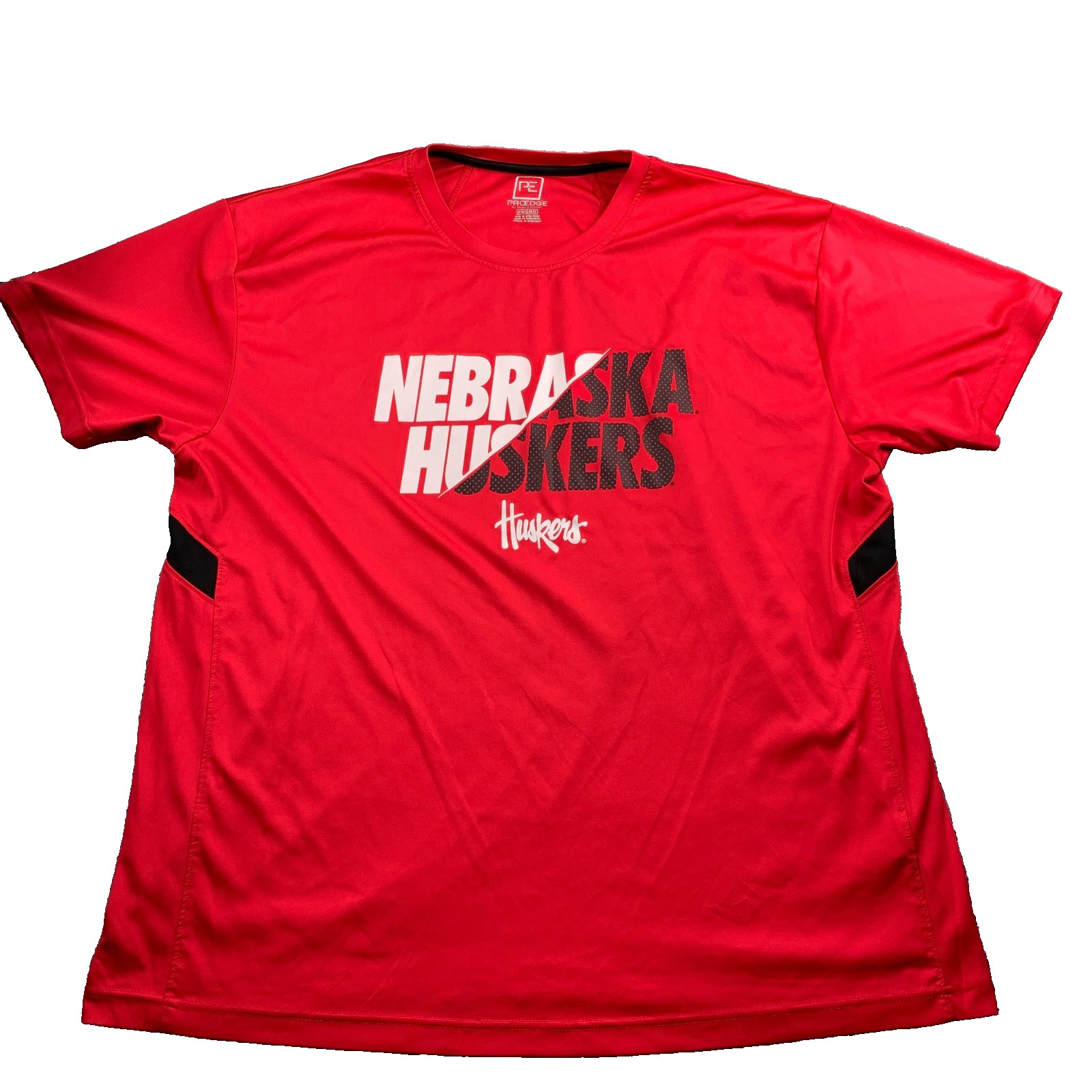 ProEdge Nebraska Huskers T-Shirt XXL Men's Red Football Sportswear gallery