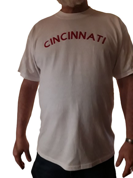 CUSTOM Name & Number Cincnnati Baseball -Jersey Style Personalized T-Shirt gallery
