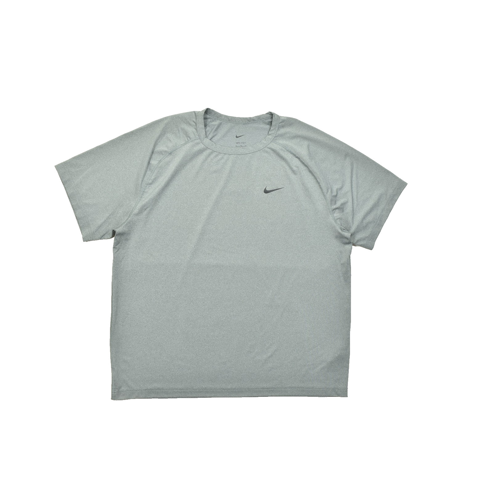 Nike Dri-Fit Men's XL Gray Short Sleeve Training T-Shirt Activewear Performance gallery