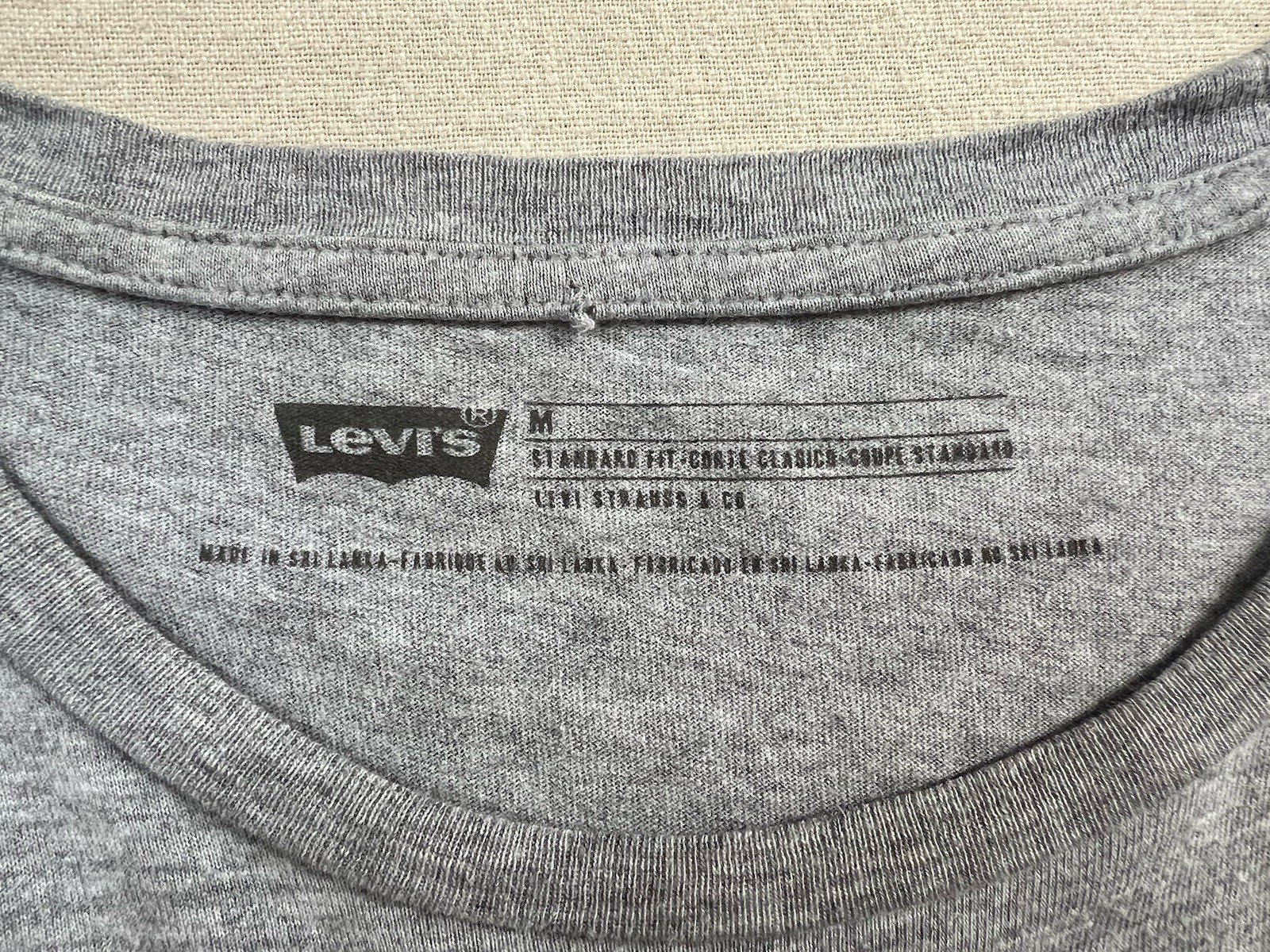 Levi's Biker T-Shirt M Vintage Clothing 2016 Moto Cross MC Club 50s Motorcycle gallery