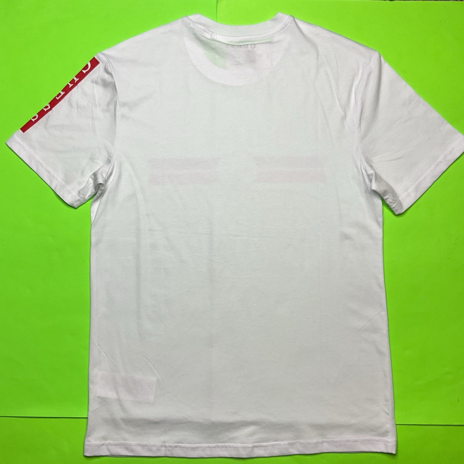 GUESS Los Angeles Men’s Short Sleeve T-Shirt MEDIUM White w/Black, Red, Gold NEW gallery