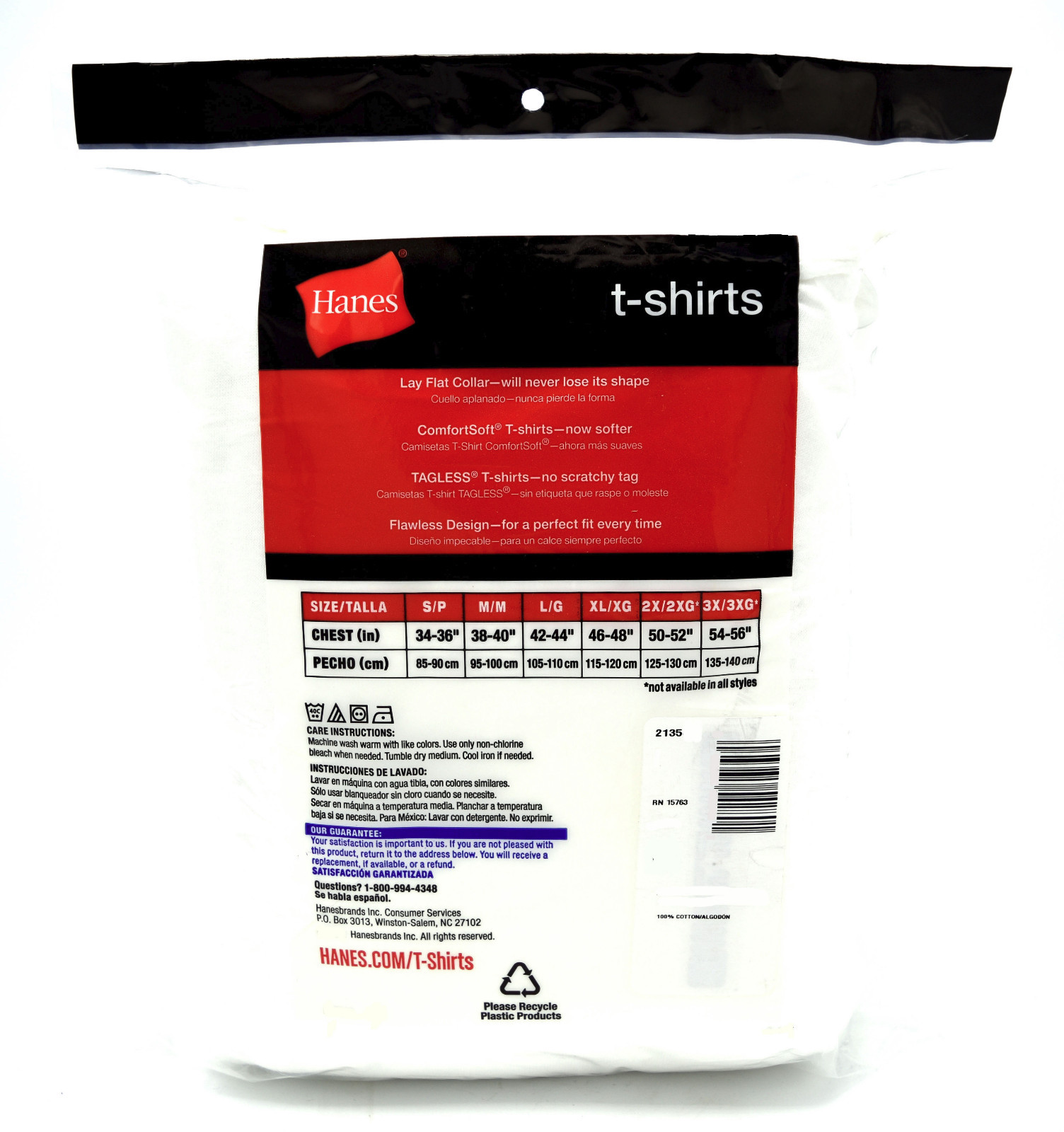 14 Hanes White Small S 34-36 Crew Neck T-Shirts Tagless ComfortSoft P 85-90 CM gallery