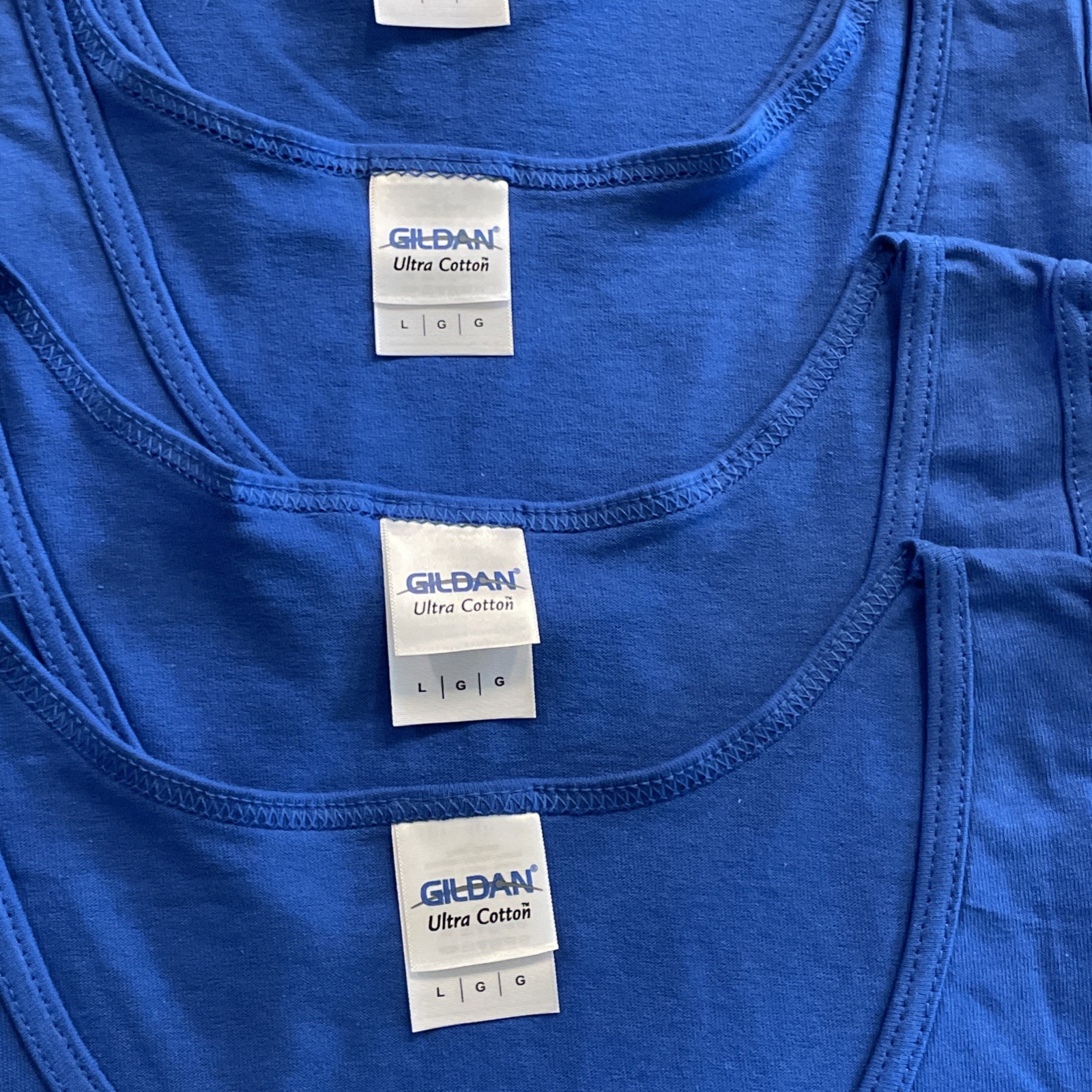 Lot Of 5 Gildan Classic Fit Tank Top For Men Ultra Cotton Sleeveless Shirts NEW gallery