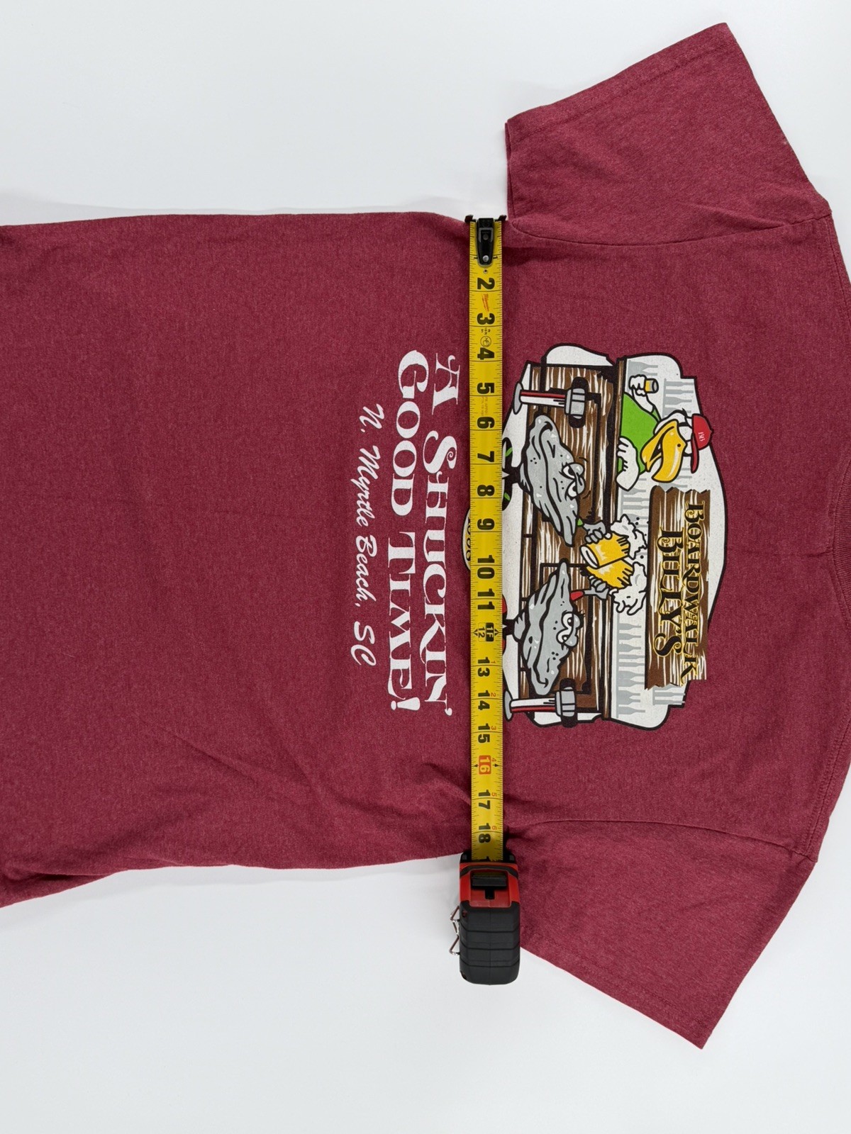 Boardwalk Billy's North Myrtle Beach T Shirt Medium T shirt Red gallery