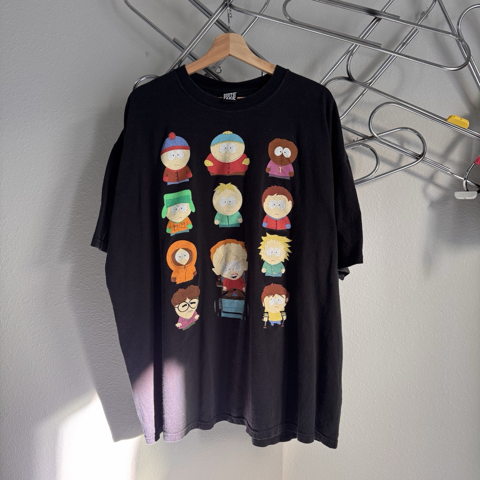 Vintage South Park 2011 Cast Graphic Tee 12 Headshots Comedy Cartoon Shirt 2XL gallery