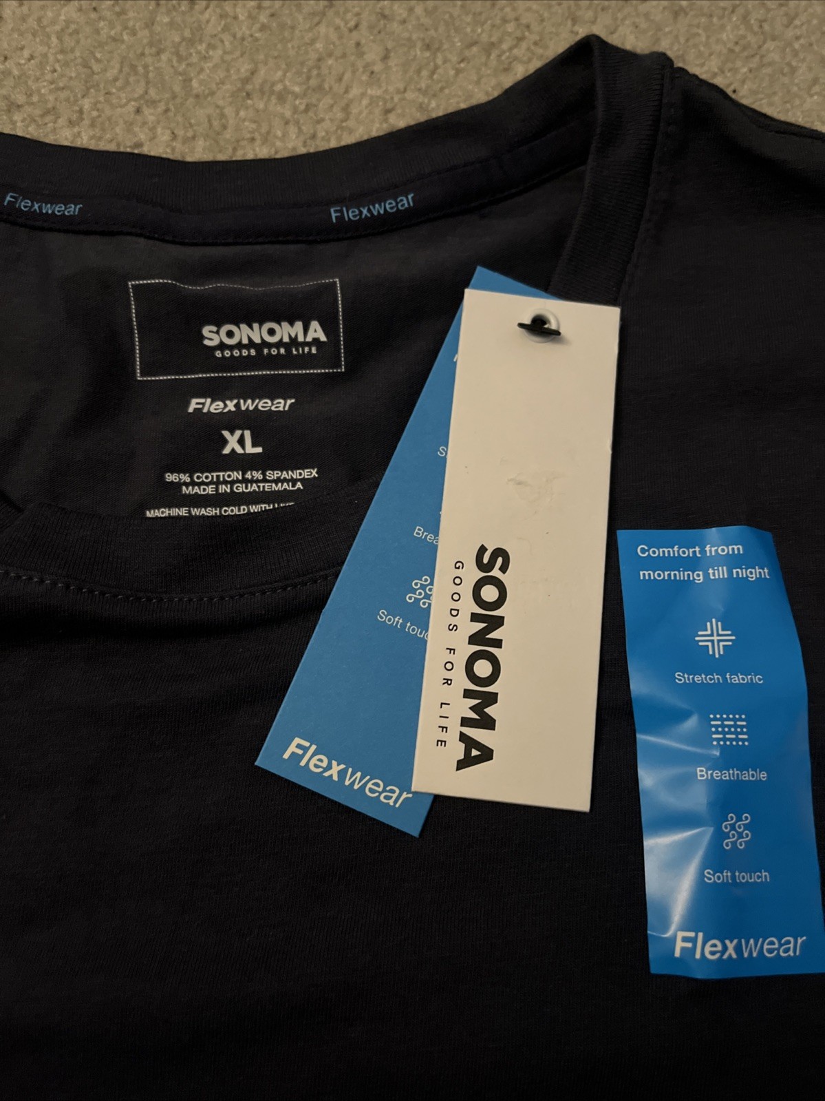 Sonoma Flex Wear Blue T-Shirt Men’s XL gallery