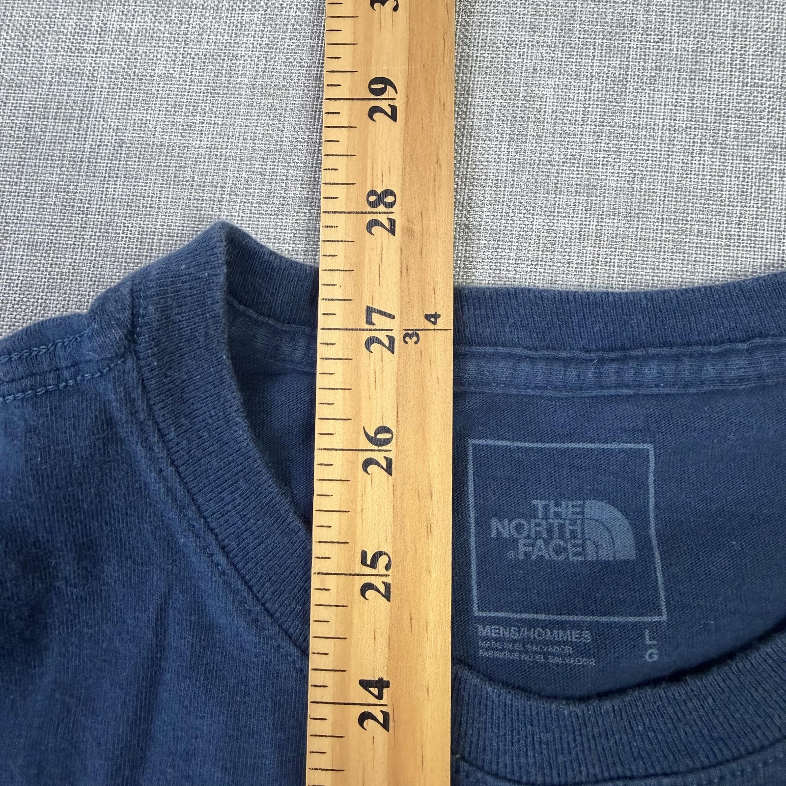 The North Face Shirt Mens Large Blue Crew Neck Short Sleeve Pack Van Graphic gallery