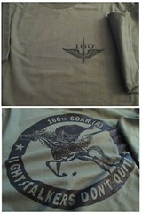 160th NIGHT STALKERS SOAR Spec OPS Aviation T-Shirt Large Military US Military 1