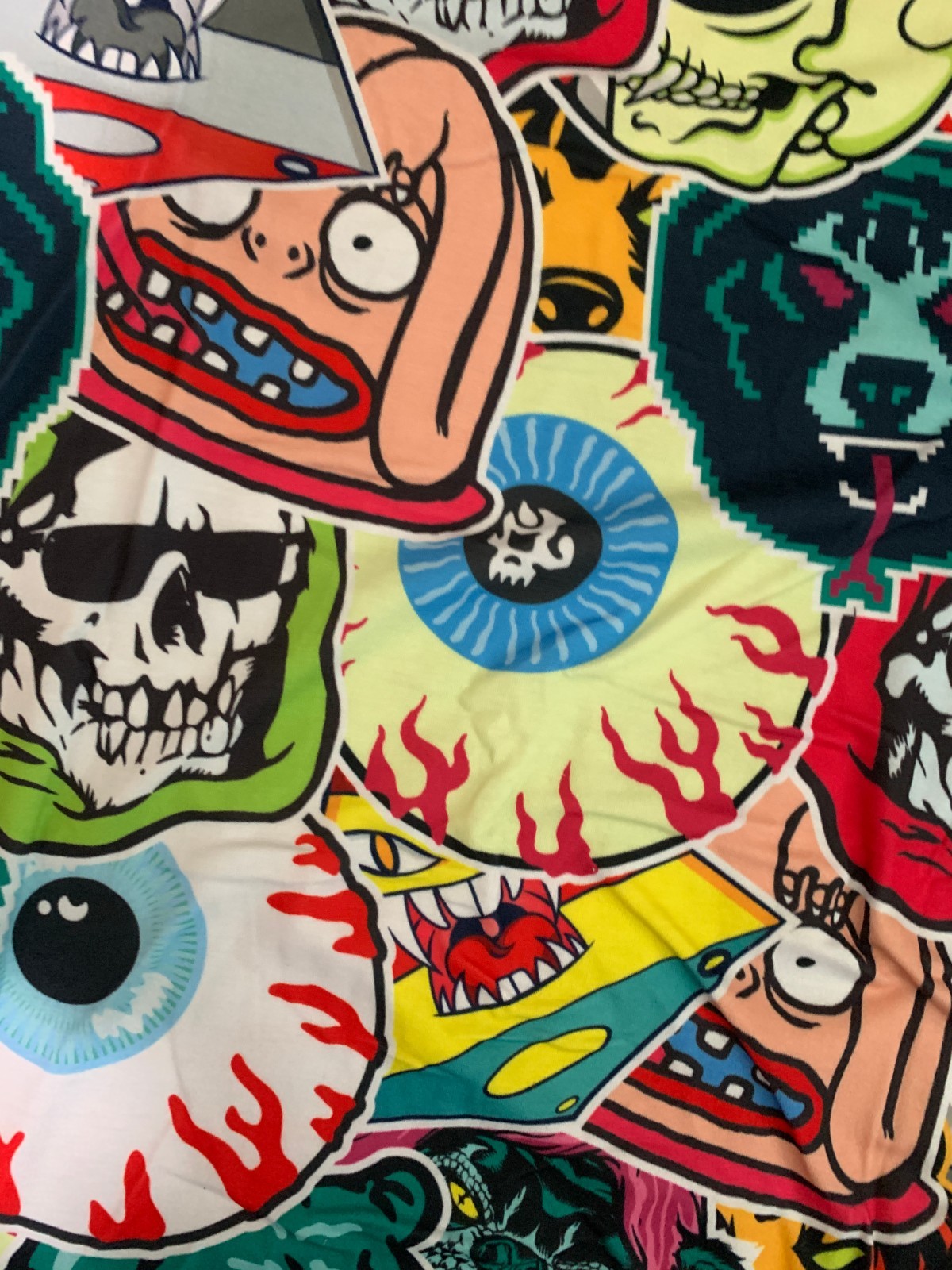 Memorial Weekend Sale - MISHKA Sticker Collage shirt Brand New size XL gallery
