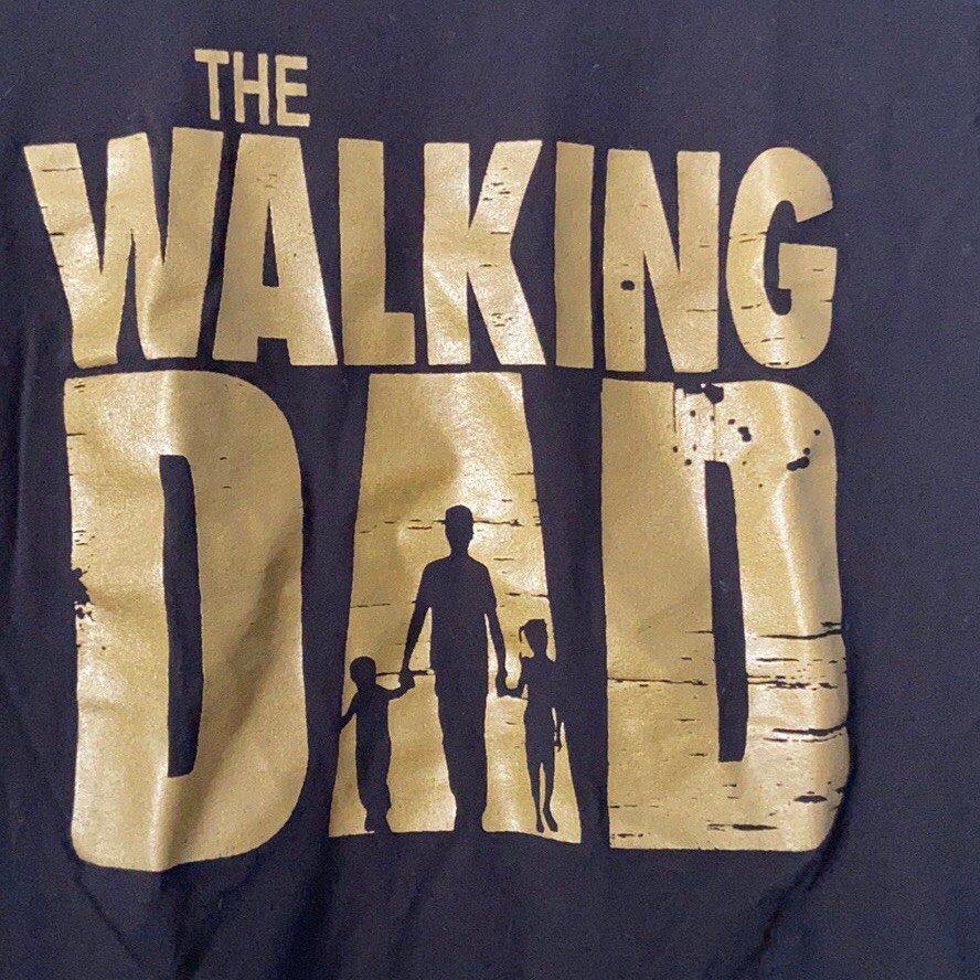 Tee Mens The Walking Dad T-Shirt Sz M gallery