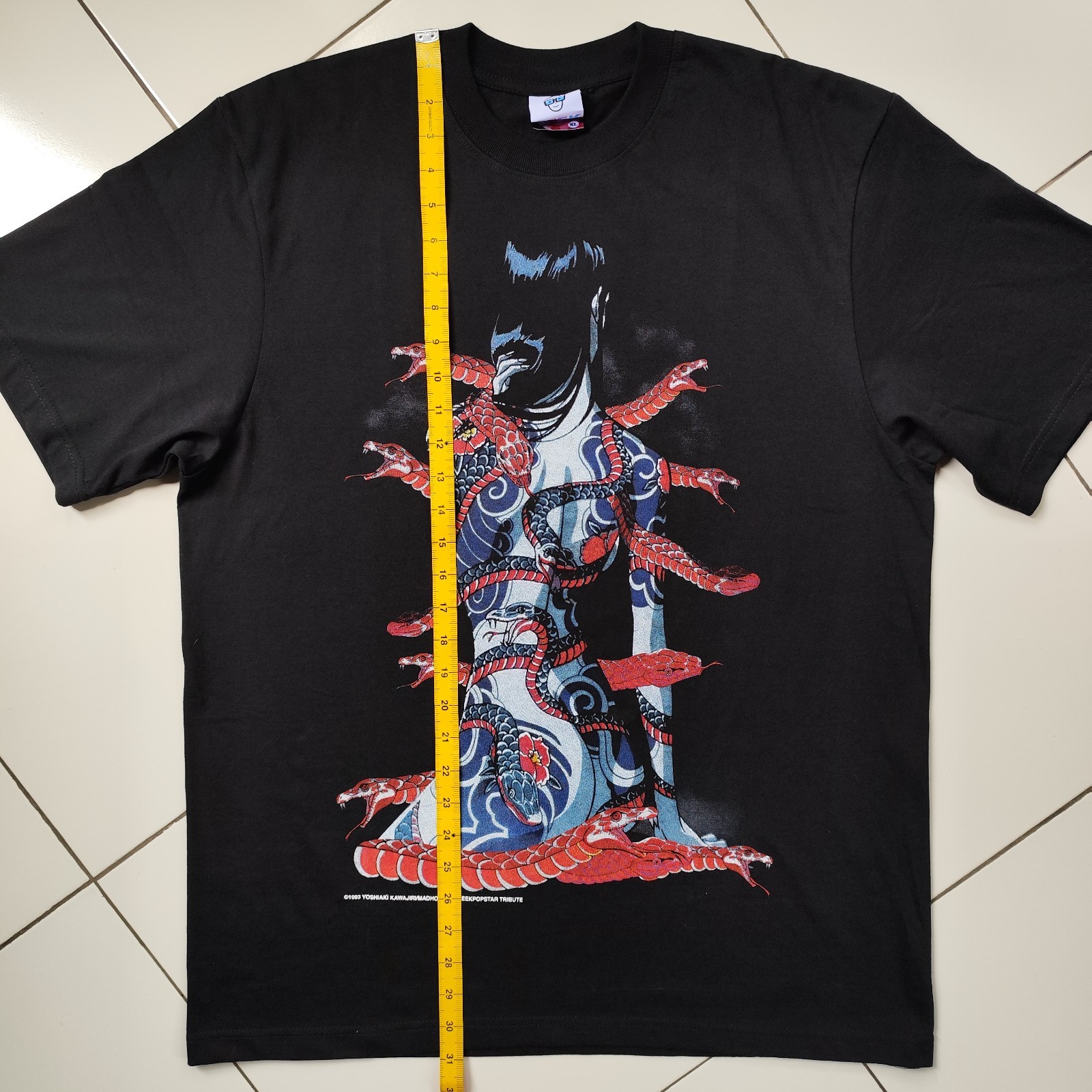 Rare Anime Ninja Scroll T-shirt Benisato XL gallery