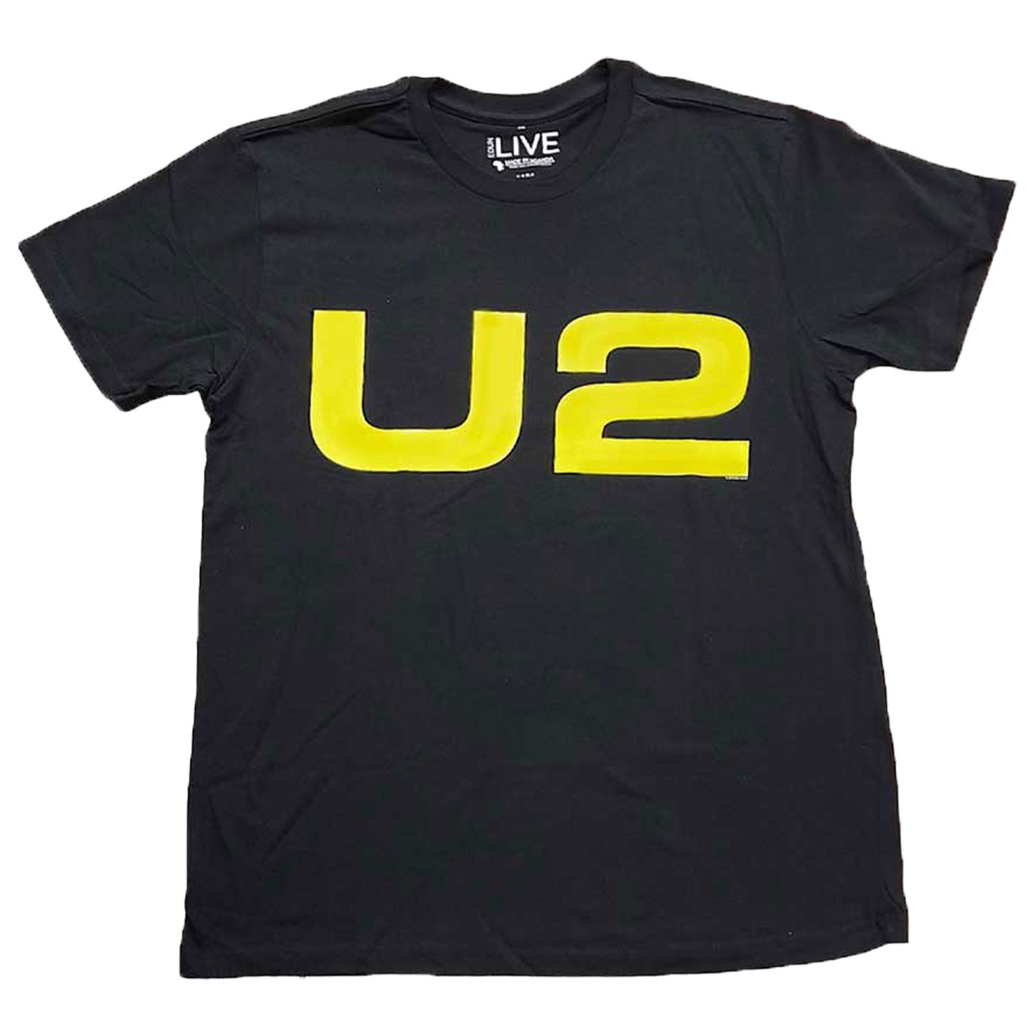 Men’s U2 Logo 2018 T-shirt Large Black