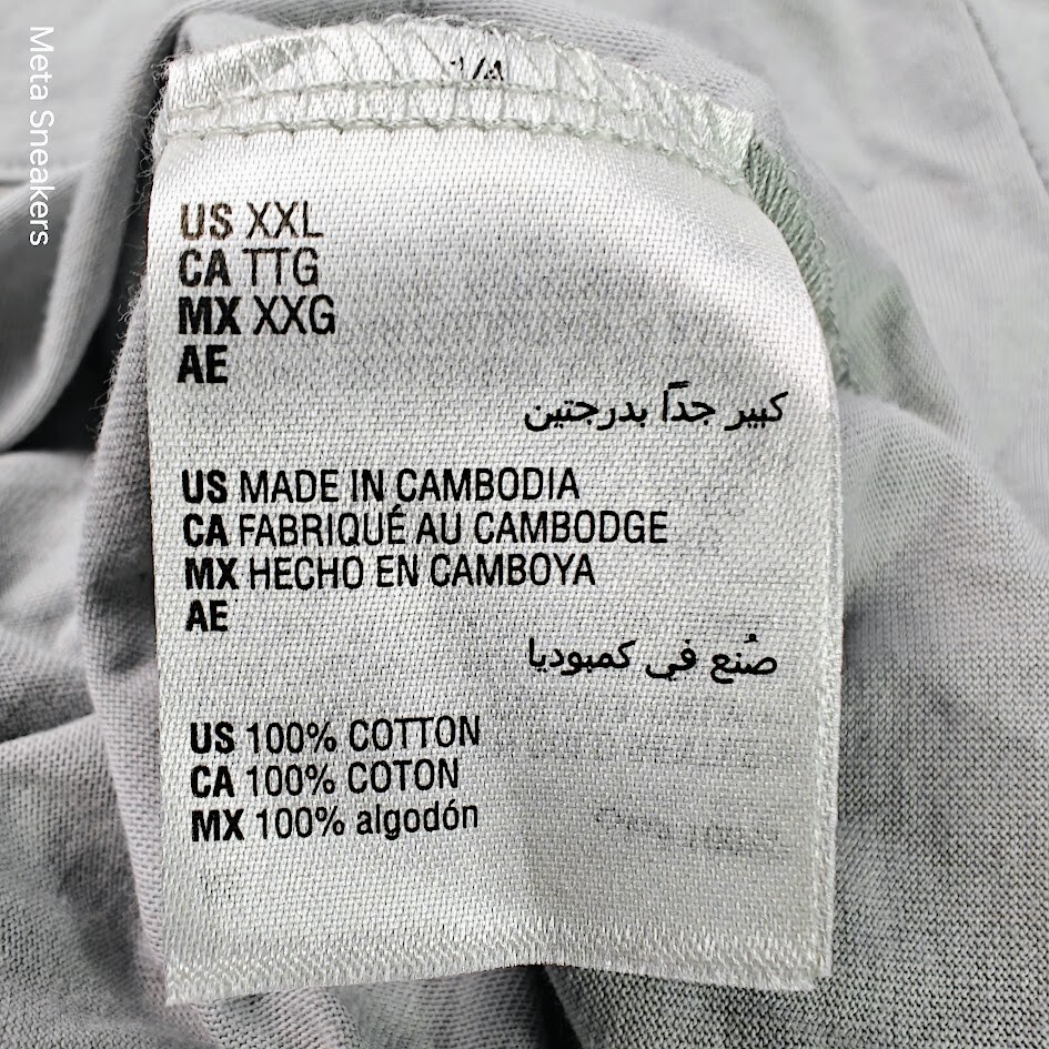 Inc Fashion 2XL Men's T Shirt Light Grey Cotton Zipper Comfort Rare Luxe New gallery