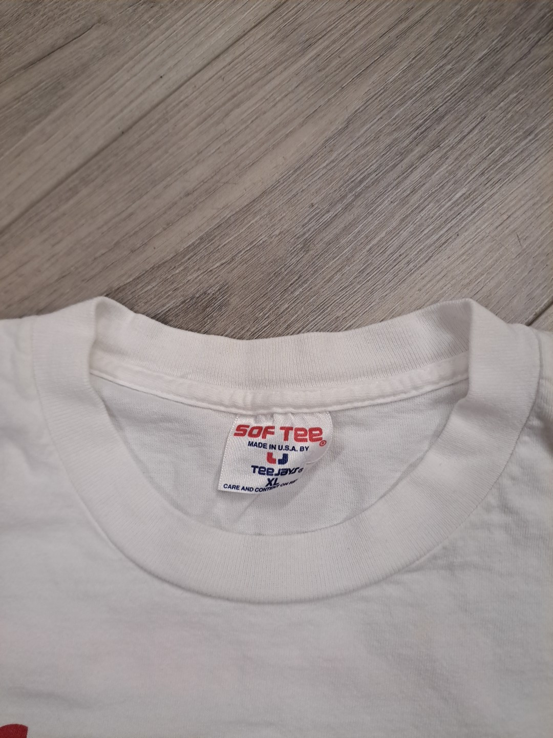 Vintage Great America Shockwave Shirt Roller Coaster Single Stitch Teejays gallery