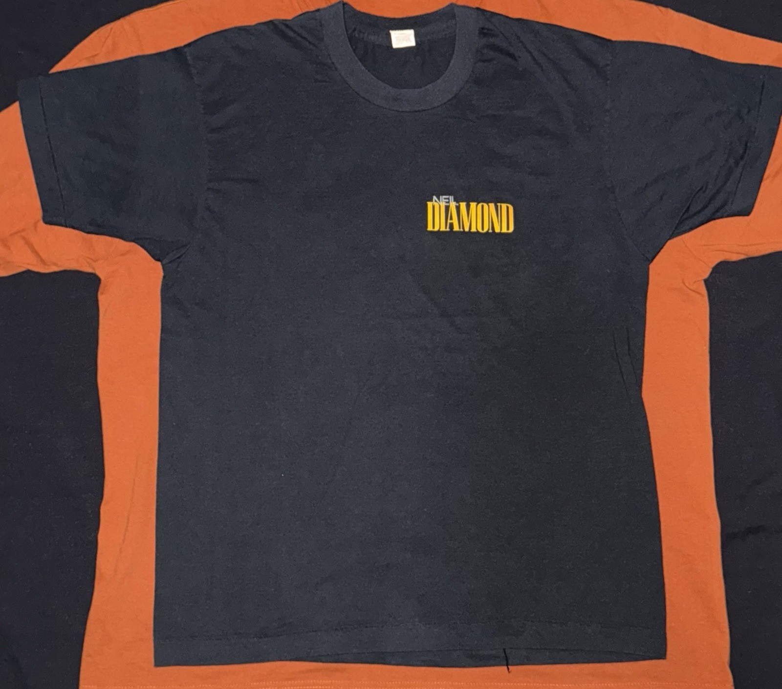 Vintage - Neil Diamond Concert Tour Shirt XL Screen Star Tee Single Stitch gallery